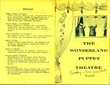 Playbook The Magic Onion - 02-18-1964 - Cover - The Wonderland Puppet Theater -edit