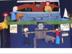 Cast - All Puppets from Peter and The Wolf - The Wonderland Puppet Theater