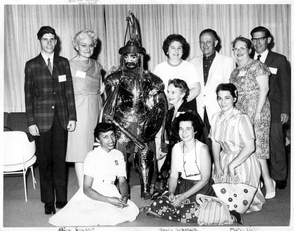 PoA 1963 PA Chapter including Alice and Nancy from the Wonderland Puppet Theater